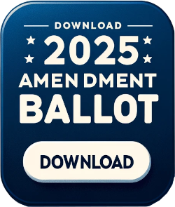 Download the 2025 Amendment Ballot with the Amendment