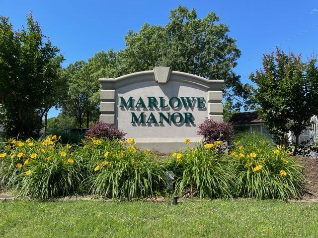 Marlowe Manor Sign