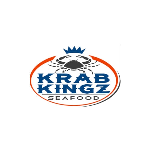 Krab Kingz Seafood Food Truck Logo