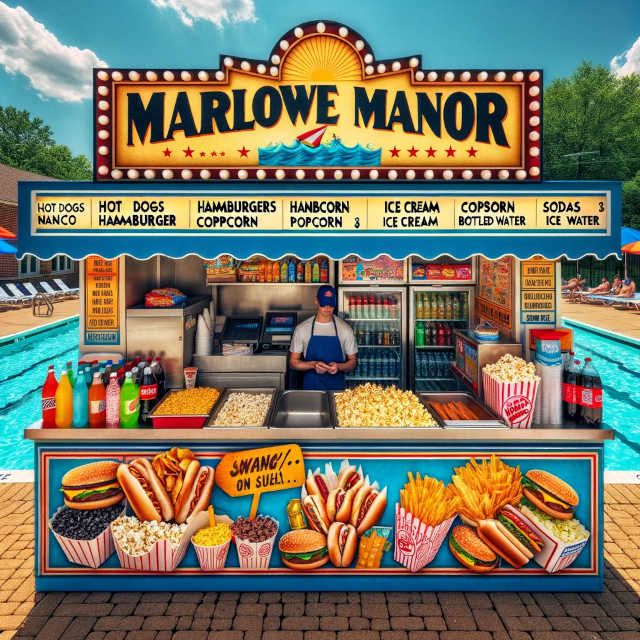 Marlowe Manor Concession Food Listing