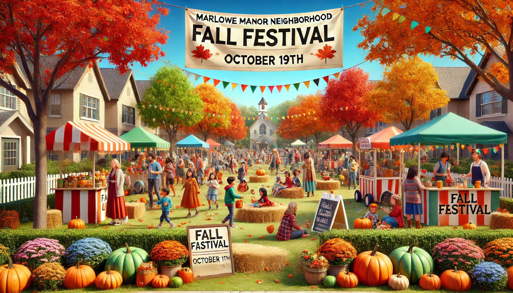 Marlowe Manor Neighborhood Fall Festival