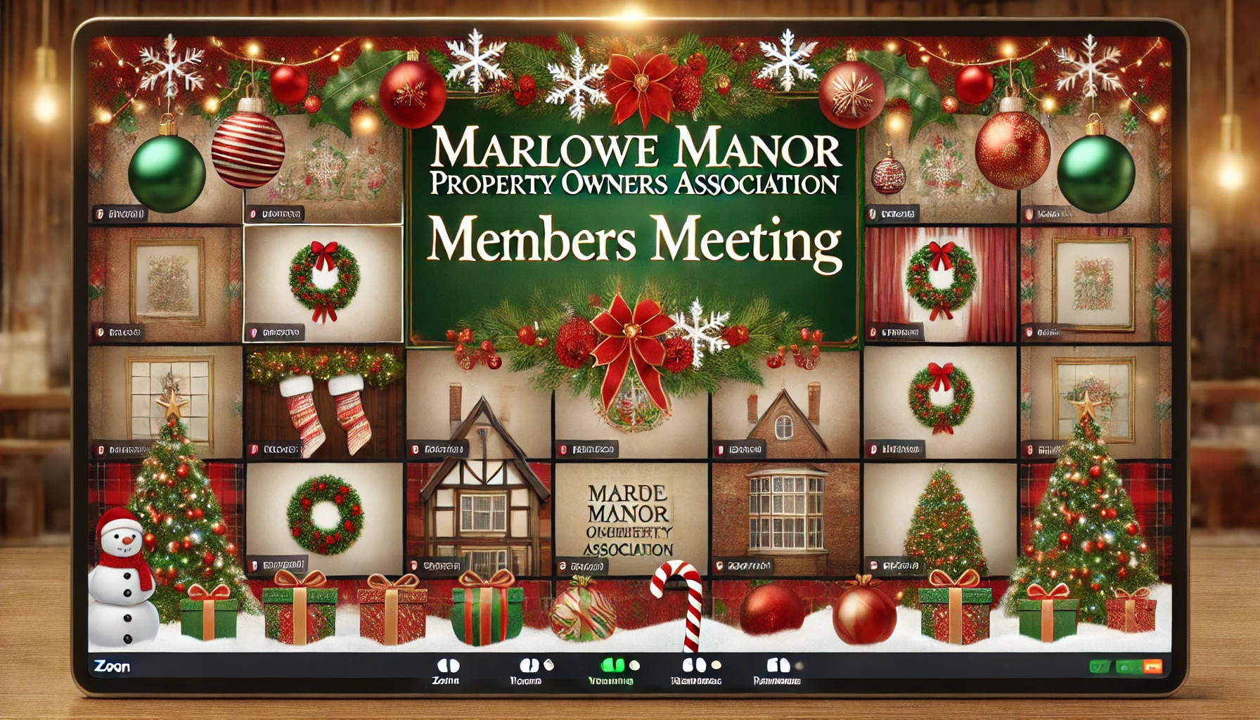 Marlowe Manor Property Owners Association Members Meeting Image