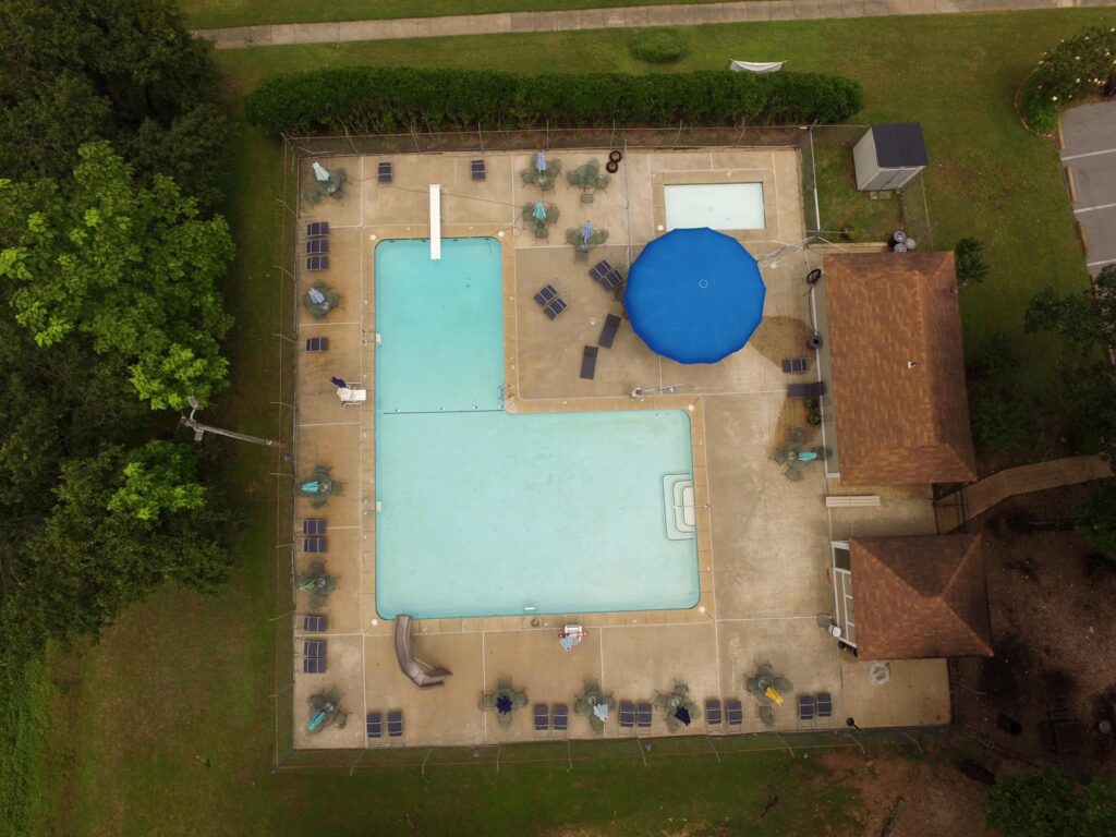 Marlowe Manor Swimming Pool Top View