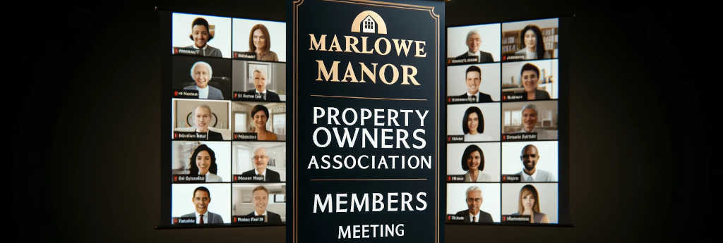 Marlowe Manor Meeting Graphic